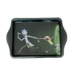 Bandejas Metálicas con aletas Rick and Morty