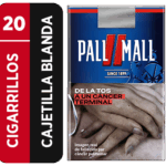 PALL MALL Rojo blanda 20 Cigarros