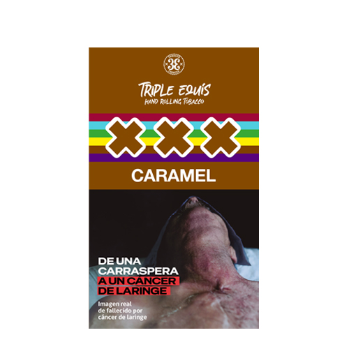 TRIPLE EQUIS Tabaco Caramelo  40 grs