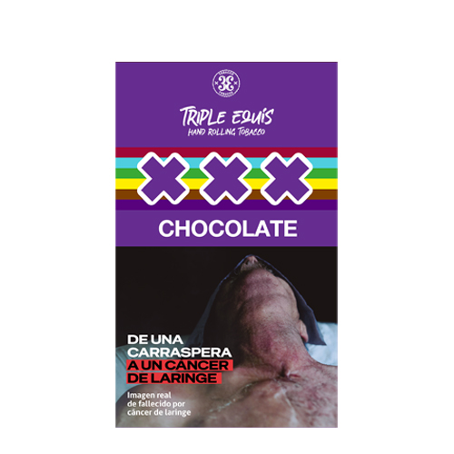 TRIPLE EQUIS Tabaco Chocolate  40 grs